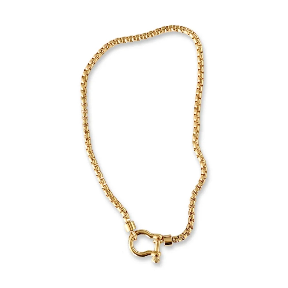 Horseshoe Gold Necklace